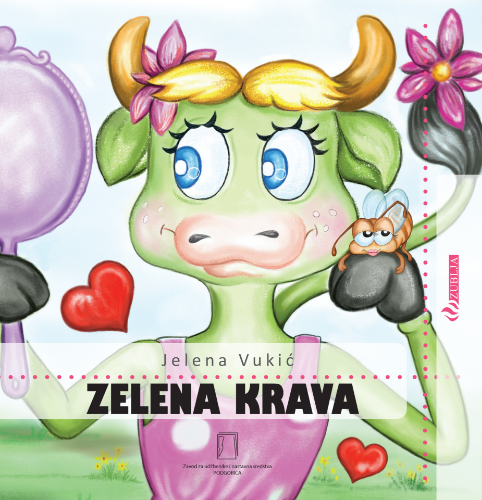 Slika Jelena Vukić: Zelena krava