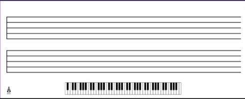 Picture of Magnetna muzička  tabla: Bim Bam  Harmony