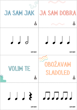 Picture of Muzičke rečenice