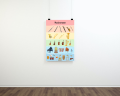 Slika Poster - Muzički instrumenti (Rainbow serija)